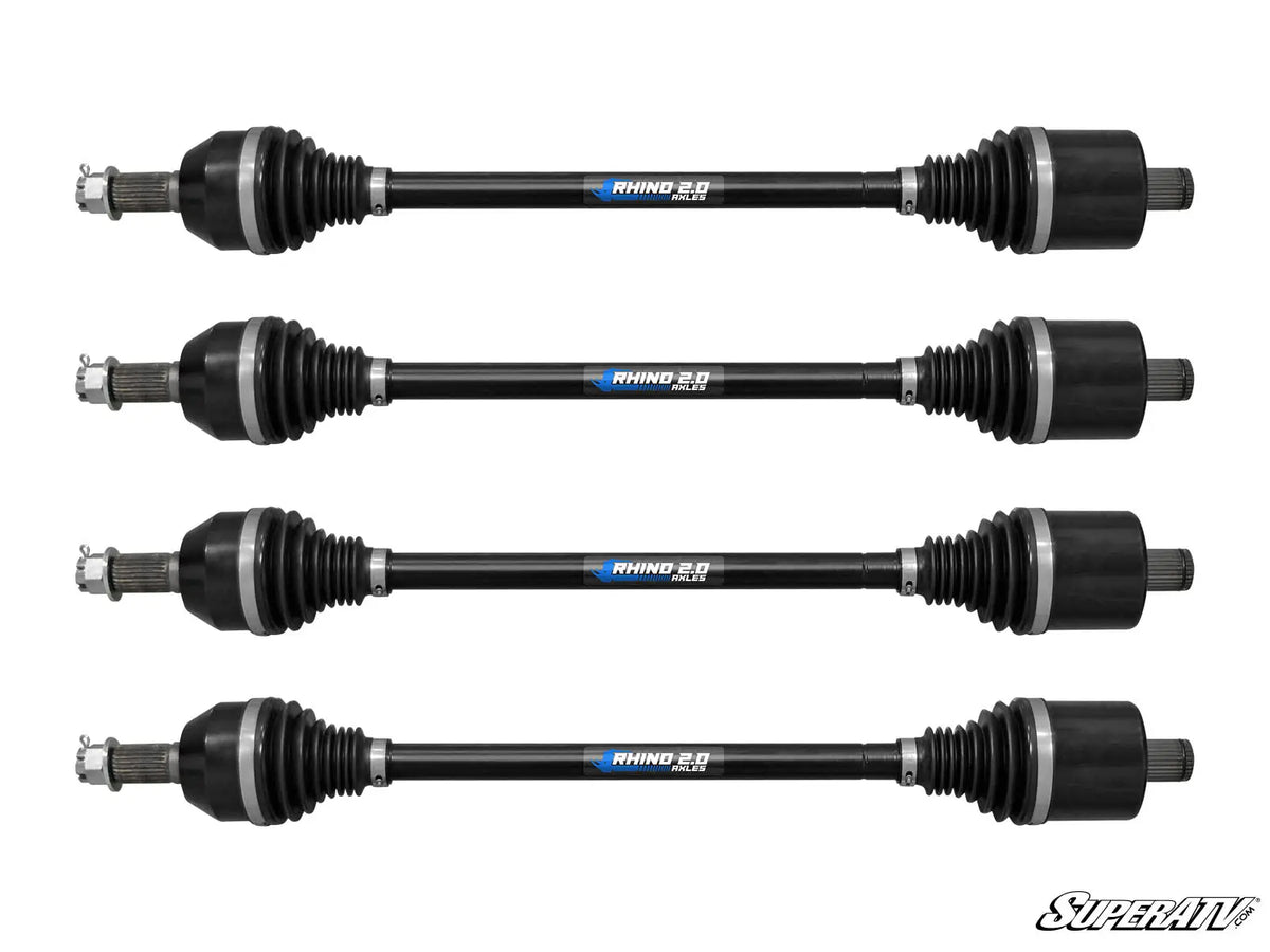 SuperATV Rhino 2.0 REAR Axle For Polaris RZR 900 2011-2014 - Stock Height, AX01-019R0