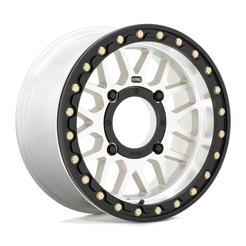 KMC KS235 GRENADE BEADLOCK Machined Finish – RockPeak UTV