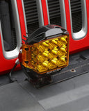 V-MAX Series | 7 Inch 228W 26100LM Spot Beam Side Shooter LED Round Driving Lights with Amber DRL&Backlight
