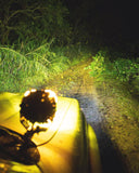CUBE-Z Series 4 Inch LED Pod Lights Off Road Lights with White DRL & Amber Turn Signal Lights