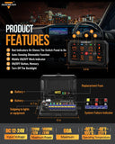 RGB Series 6/8/12 Gang LED Switch Panel,Off Road Light Controller