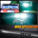 NEW 52 Inch 5D-PRO Series 55000LM Spot Beam Off Road Led Light Bar
