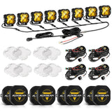 XP-ULTRA Series 3 Inch 80W 9600LM LED Pods Lights White&Amber