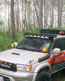 CUBE-Z Series 4 Inch Spot LED Pod Lights Off Road Lights with White DRL & Amber Turn Signal Lights