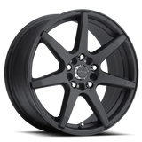 Aluminum Wheels 18x7.5 Evo 131B Satin Black Raceline Wheels