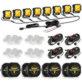XP-ULTRA Series 3 Inch 80W 9600LM LED Pods Lights White&Amber