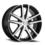 Aluminum Wheels 16x7 Encore 145M Black Machined Face Raceline Wheels