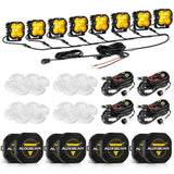 XP-ULTRA Series 3 Inch 80W 9600LM LED Pods Lights White&Amber