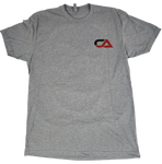 CA Tech USA Short Sleeve Shirt - Polaris RZR Circle - Grey