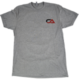 CA Tech USA Short Sleeve Shirt - Polaris RZR Circle - Grey