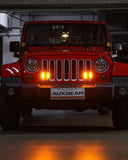 V-ULTRA Series | 5 Inch 172W LED Side Shooter Amber Pod Lights with Amber DRL