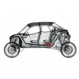 2026 Polaris RZR Pro R 4 Ultimate Plug-&-Play Rear-Seat 10in Subwoofer | Factory Audio Add-On