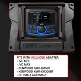 2020-2026 Kawasaki Teryx KRX1000 Multi-Media Receiver Dash Kit