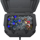 Polaris Lock & Ride 76 Quart Lockable Rear Seat Cargo Storage Box for select RZR 4-Seat Models Item #: 2884666