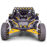 Vehicle hood scoop in ABS for Can-Am Maverick R, paint or wrap ready finish