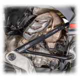 Hex bar radius rods machined from aerospace 6061-T6 aluminum with anodized finish for Maverick R