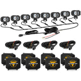 R4 Series | 4 Inch 60W Spot Beam LED Pods Light White Driving Light