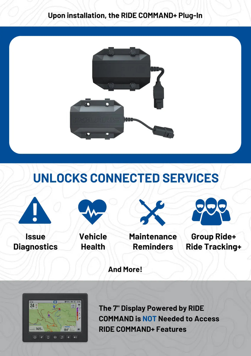RIDE COMMAND+ Connected Vehicle Plug-In, 500k PN: 2890039 Replacement ...