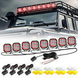 Color Play Series 3 Inch 116W RGB LED Pod Lights Off Road Lights With 8 Backlight Options