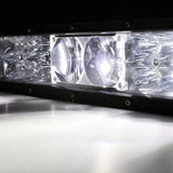 12"/22"/32"/42"/52" 5D-PRO Series LED Light Bar with 5D Projectors For 2015 Chevy Silverado