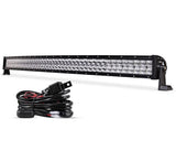 22 Inch-52 Inch 5D Series Straight/Curved Combo Beam Double Row LED Light Bar for 2004 Toyota Tacoma