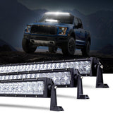 22 Inch-52 Inch 5D Series Straight/Curved Combo Beam Double Row LED Light Bar for 2016 Ford F150