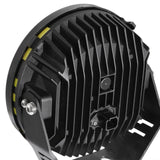 (2pcs/set) 7 Inch Round LED Driving Light Black Cover Light Shield Cover
