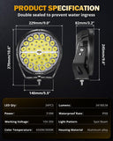 RAY-L Series | 9 Inch 318W 34180LM Dual DRL Offroad LED Driving Lights