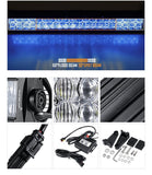 22 inch V-Series RGB Color Changing Straight/Curved Off Road Led Light Bar