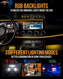 AS Series 6 Gang (AS-600) RGB Slim Switch Panel with APP&Remote Control, Toggle/ Momentary/ Pulsed Mode Supported(One-Sided Outlet)