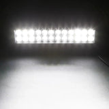 12 inch Classic-SM Series Dual Row LED Light Bar 6000K White Combo