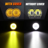 (2pcs/set) 7 Inch 230W 33332LM 360-PRO Series LED Driving Lights+Amber/Black Covers(Optional) for ATV UTV SIDE BY SIDE 4X4