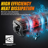 12"/22"/32"/42"/52" 5D-PRO Series LED Light Bar with 5D Projectors For Dodge Ram 1500