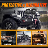 (2pcs/set) 7 Inch 230W 33332LM 360-PRO Series Custom Lens Offroad LED Driving Lights+Amber/Black Covers(Optional) for JEEP WRANGLER JL JK TJ