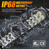 12"/22"/32"/42"/52" 5D-PRO Series LED Light Bar with 5D Projectors For Ford Bronco