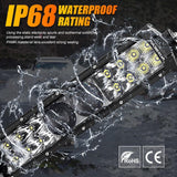 12"/22"/32"/42"/52" 5D-PRO Series LED Light Bar with 5D Projectors For 2015 Chevy Silverado