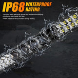 NEW 52 Inch 5D-PRO Series 55000LM Spot Beam Off Road Led Light Bar
