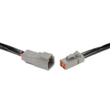 8-LED Pod Light Power Wiring Harness Kit with 2 PIN DT Plug