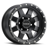 Aluminum Wheels 18x9 Defender 935B Satin Black Raceline Wheels