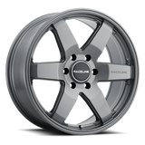 Aluminum Wheels 18x8 Addict 942GS Greystone Gray Raceline Wheels