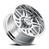 Aluminum Wheels 17x8.5 Split 948C Chrome Raceline Wheels