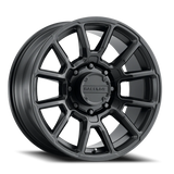 Aluminum Wheels 16x8 Gauge 950B Satin Black Raceline Wheels