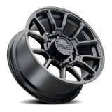 Aluminum Wheels 16x8 Gauge 950B Satin Black Raceline Wheels