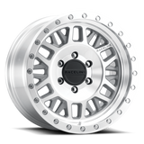 Aluminum Wheels 17x8.5 Ryno 951MC Silver Machined Raceline Wheels