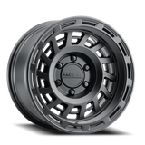 Aluminum Wheels 17x9 Halo 957B Satin Black Raceline Wheels