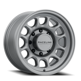 Aluminum Wheels 17x9 Rogue 958T Titanium Gray Raceline Wheels