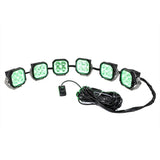 Color Play Series RGB Version 6-LED Pod Light Power Wiring Harness Kit with 3 PIN DT Plug