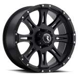 Aluminum Wheels 16x8 Raptor 981 Matte Black Raceline Wheels