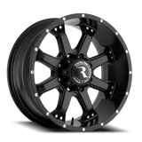 Aluminum Wheels 16x8 Assault 991B Satin Black Raceline Wheels