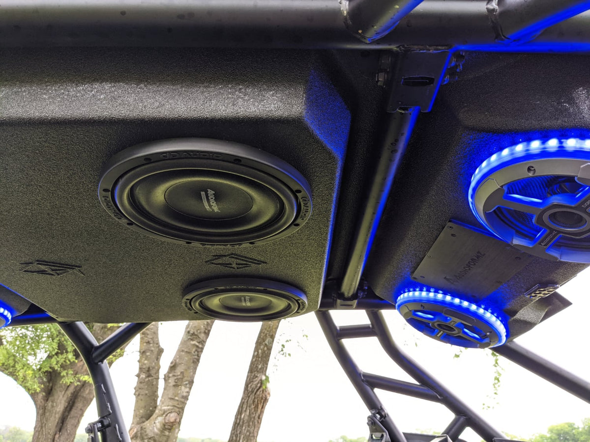 AUDIOFORMZ Polaris RZR4 PRO XP / TURBO-R Roof Top Stereo Systems 2020 ...
